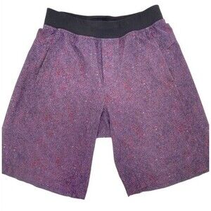 Lululemon Core Classic Athletic Stretch Unlined Shorts 10” Medium Retired Print